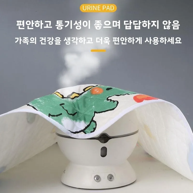 대형 사이즈 세탁 가능 침대 패드 (어린이, 성인, 노인용) 방수 소변 방지 침대 패드 (생리 기간 및 침대 보호용)