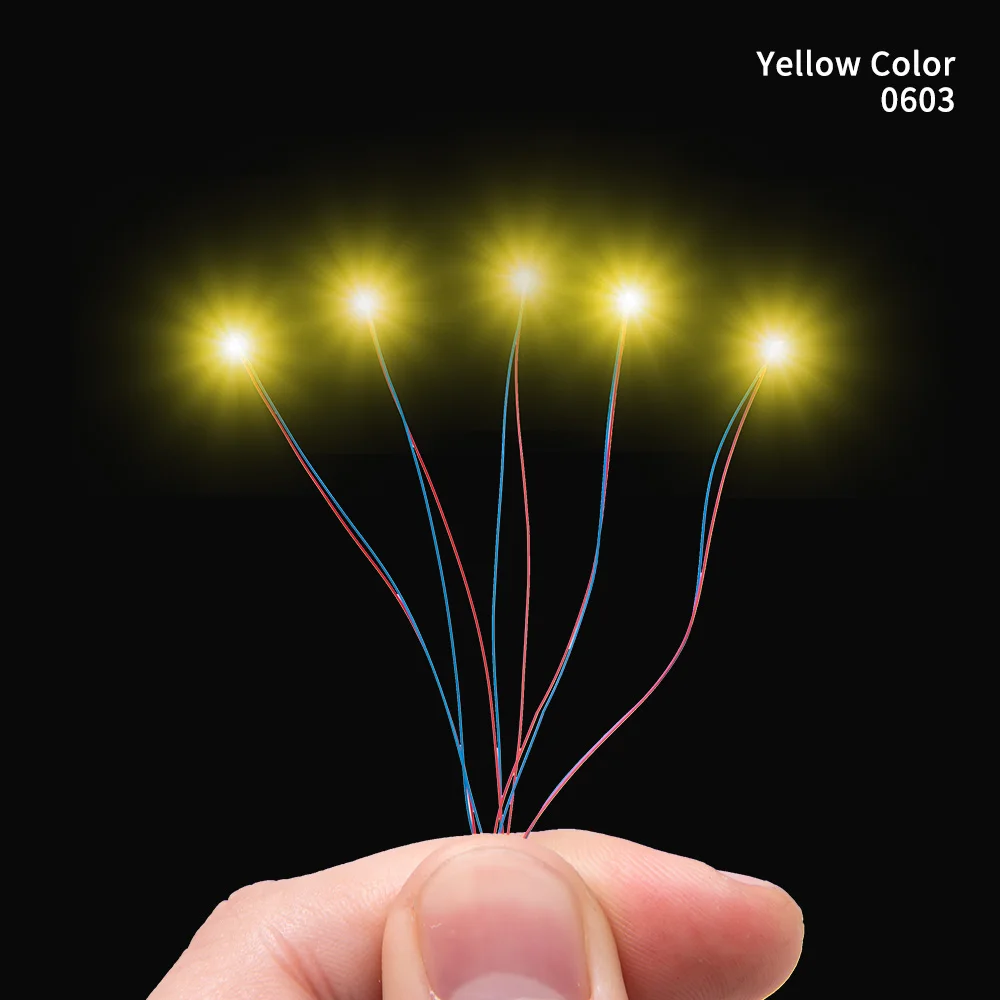 Tubo Led 20 LED SMD 0603 Rossi Super Luminosi - Per Auto, Modellismo, Xbox, Progetti Fai Da Te Cyberpunk Red - Foto 5