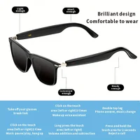 SENBONO Smart Glasses Bluetooth Call Volume Control Music Control Camera Control Built-in Microphone Sunglasses for Men Women - Image 2