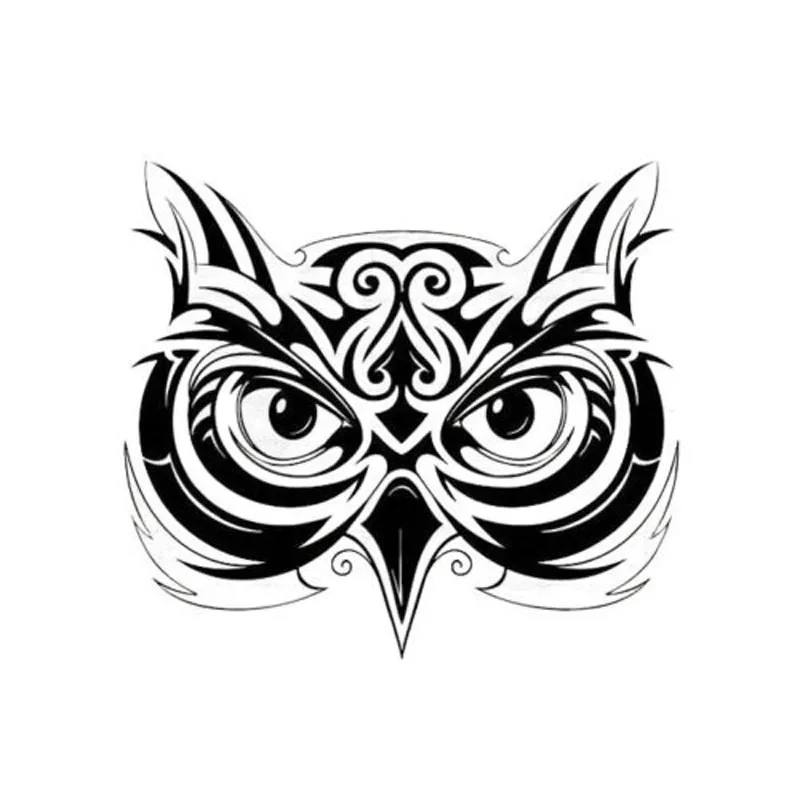 

Owl cool handsome cartoon exquisite sunscreen waterproof PVC material car supplies,