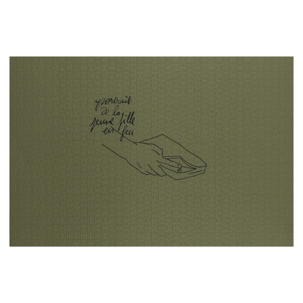 

Portrait of a lady on fire Jigsaw Puzzle Wooden Adults Iq Customized Picture Puzzle