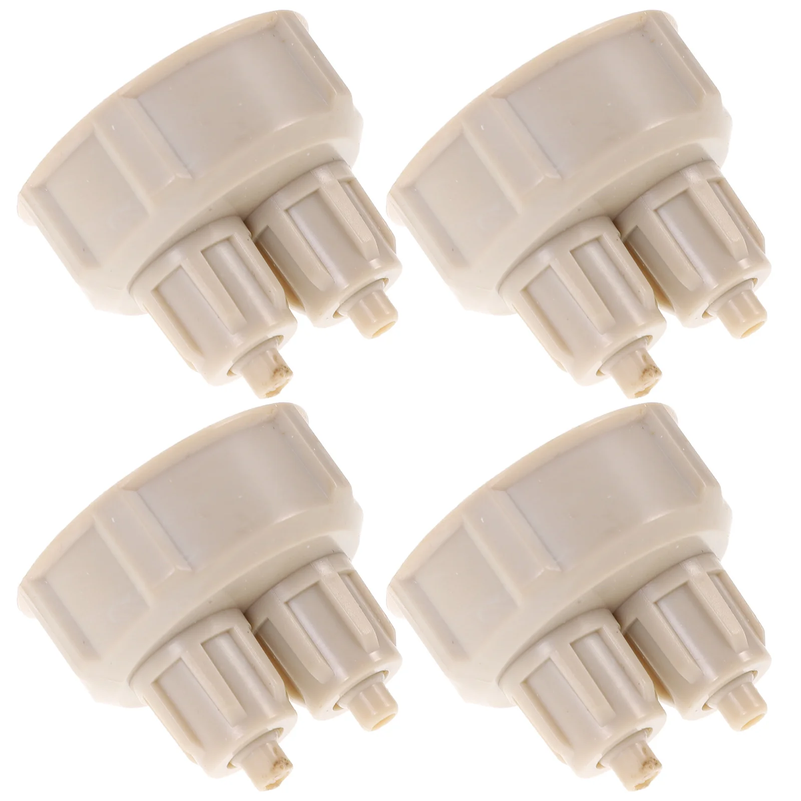 

4 Pcs DIY Reactor Fish Tank Carbon Dioxide Cap Tool Bottle ABS Engineering Plastic Material Co2 Quick Screw