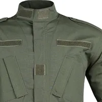 Military Uniform Olive Green Tactical Uniform Paintball Uniform Hunting Uniform Multi Pockets Suits Durable Wear Working Clothes 2