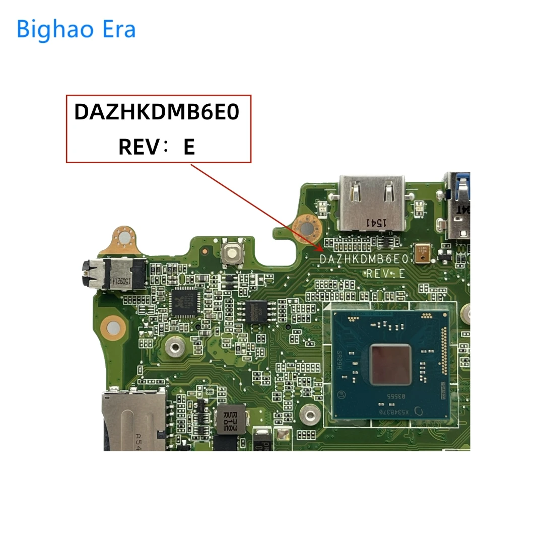 Placa-mãe do Portátil para Acer Aspire Es1131 B116-m B116-mp N3050 N3150 N3700 Cpu Ddr3l Nb.vb811.001 Novo Dazhkdmb6e0 - Imagem 2