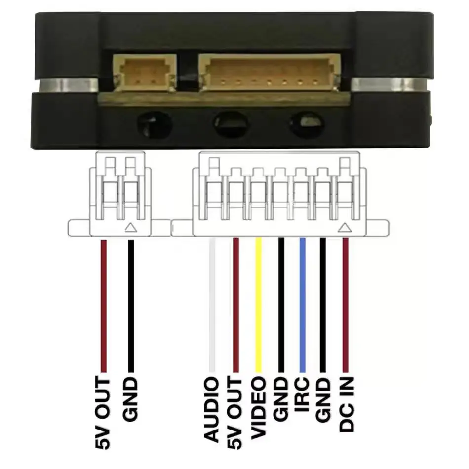 VTX 4.9/5.8/6.0G 2.5W Haute Puissance Transmetteur Vidéo FPV Drone
