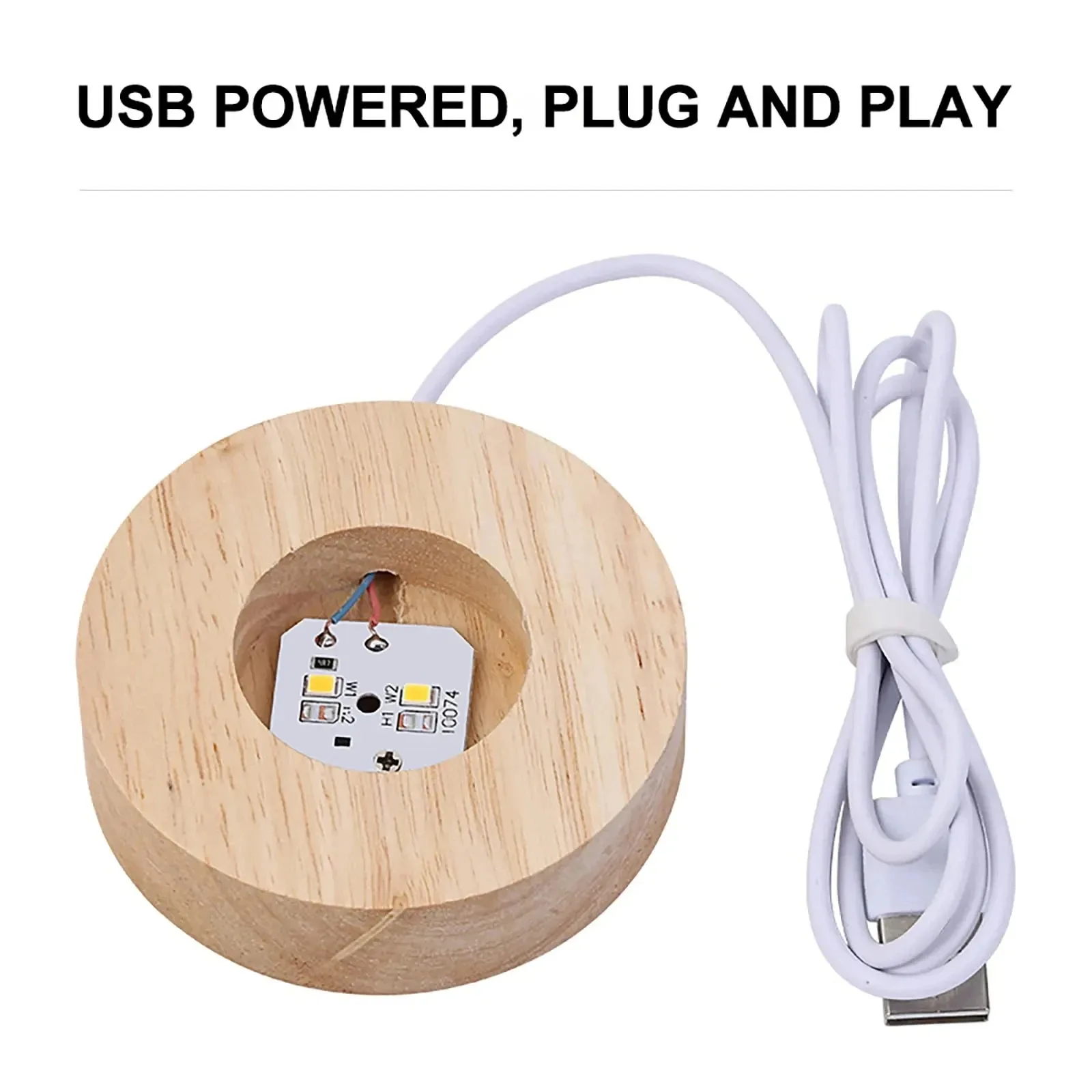 Unique 3D Crystal Ball Lamp with Galaxy and Planetary Projections USB Night Light for Cozy Atmosphere plasma ball 5