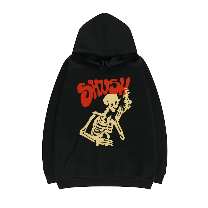 thumbnail image 1 of Sudadera de manga larga con capucha para mujer, ropa de calle informal con letras Punk de talla grande, Estilo Vintage, Ulzzang, gótico, de invierno, 1 of 3