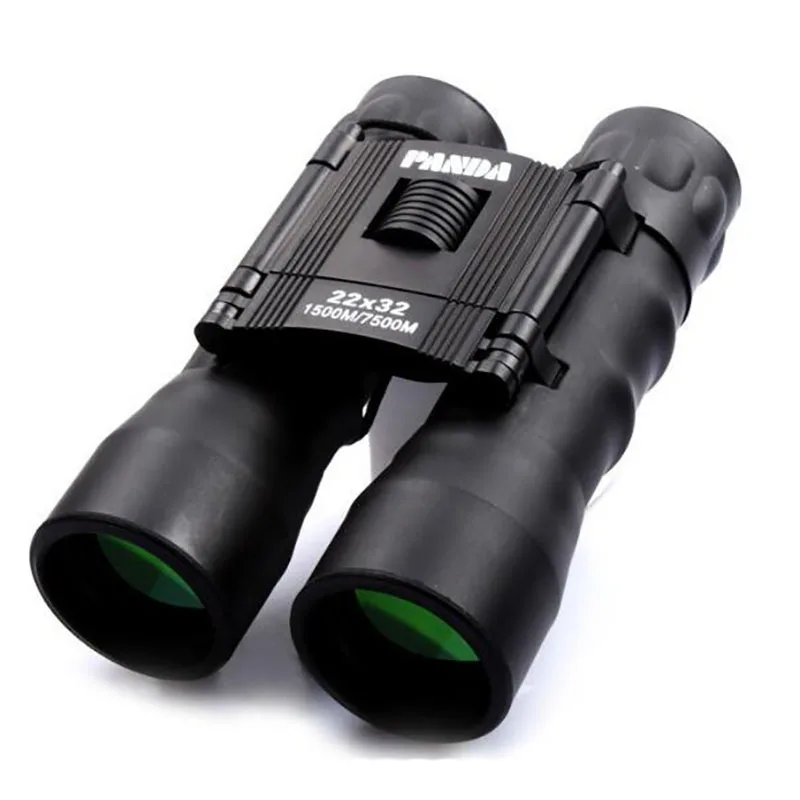 Upgraded 22x32 Night Vision Binoculars Telescope Wide Angle Optical Lens Zoom Portable Folding Binocular Spy Telescopio Pec 2
