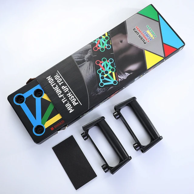 Push-up Board Set Portable Multifunctional Push-up Bar Foldable Fitness Equipment For Chest Abdomen Arms/Back Training Push-up Board Set Portable Multifunctional Push-up Bar Foldable Fitness Equipment For Chest Abdomen Arms/Back Training