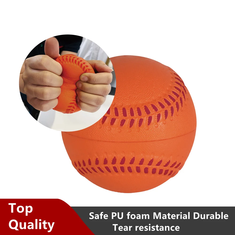 11inch Teeball Baseball Soft Tball Top Quality PU Foam Pro Bounce Outdoor  Game For Kids Children Teenage Barehands Ball Training