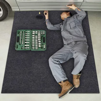 Tappetino di manutenzione per sotto l'auto o l'attrezzatura, morbido e confortevole, assorbente per la pulizia del pavimento (tappetino di manutenzione: 36 pollici X 60 pollici