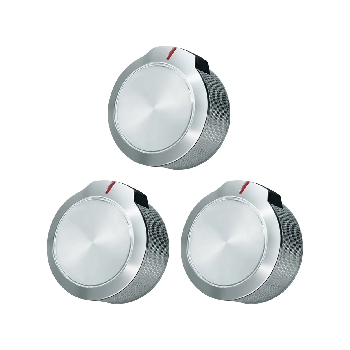 

3PCS W10823529 W11156487 Oven Gas Stove Range Knob for , Burner Control Range Knob. Replaces 4546228