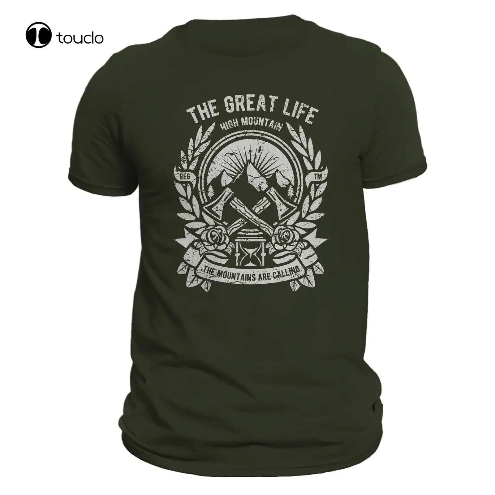 

Hiking Outdoors Mountain Getaway Men'S T-Shirt Custom Aldult Teen Unisex Digital Printing Fashion Funny New Xs-5Xl
