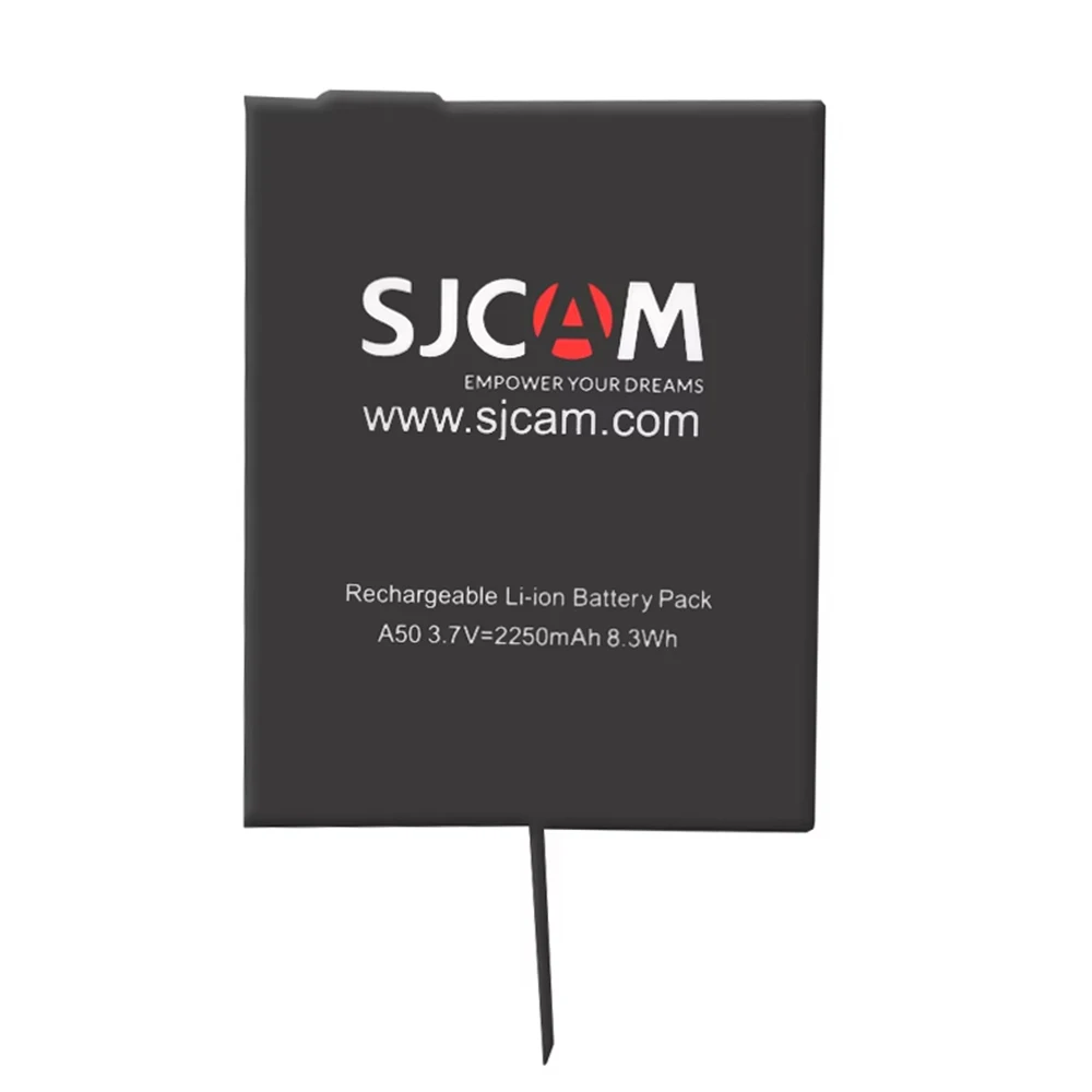Batterie SJCAM A50 Li-ion Rechargeable 1000mAh - Autonomie Longue Durée