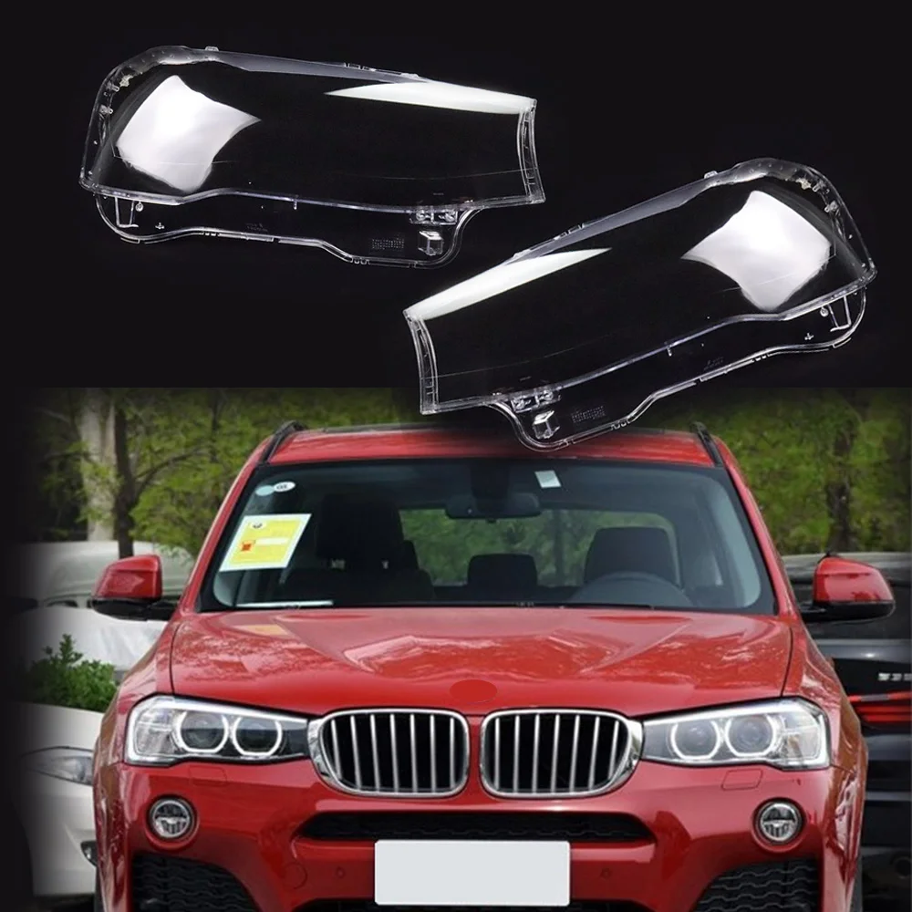 For BMW X3 F25 X4 F26 2014 2015 2016 2018 Headlights Cover Shell