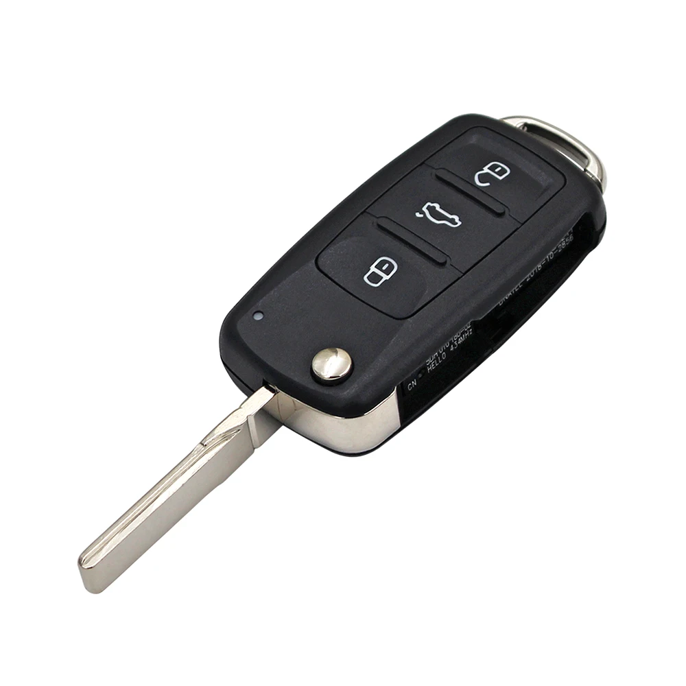 3 Buttons MQB Remote Key Fob 5K0837202BH 5K0837202DH for V-W Caddy Transporter Beetle Jetta Sharan Scirocco Polo Tiguan