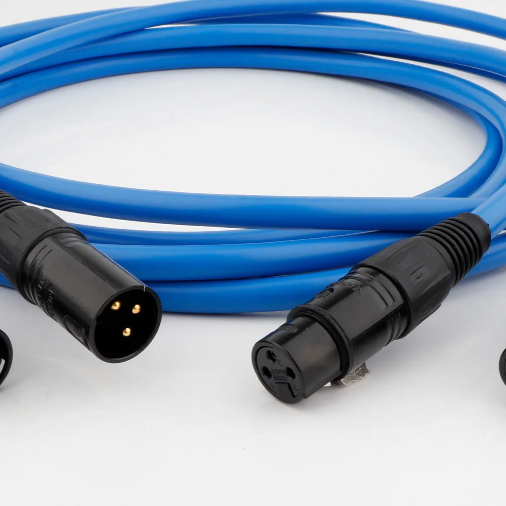 Preffair X416 XLR symmetrisches Kabel 3Pin XLR Stecker Verstärker CD DVD Player Interconnect Audiokabel – Detail 8