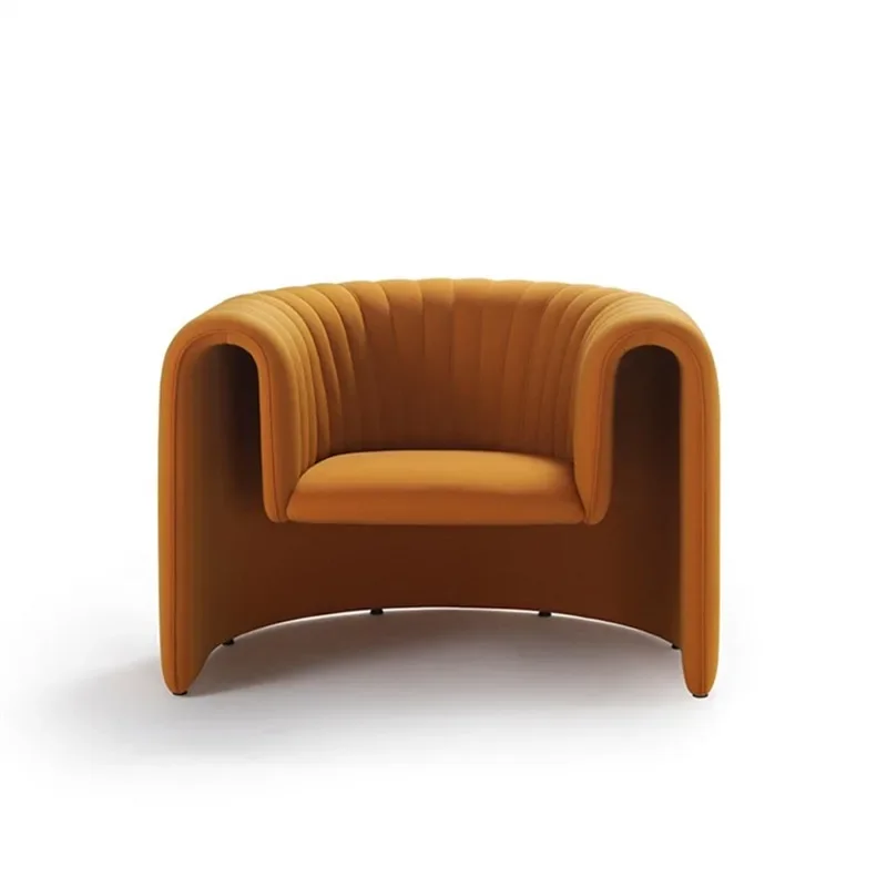 

Light Luxury U-Shaped Armchair Living Room Villa Model Room Living Room Lazy Sofa Leisure Chair