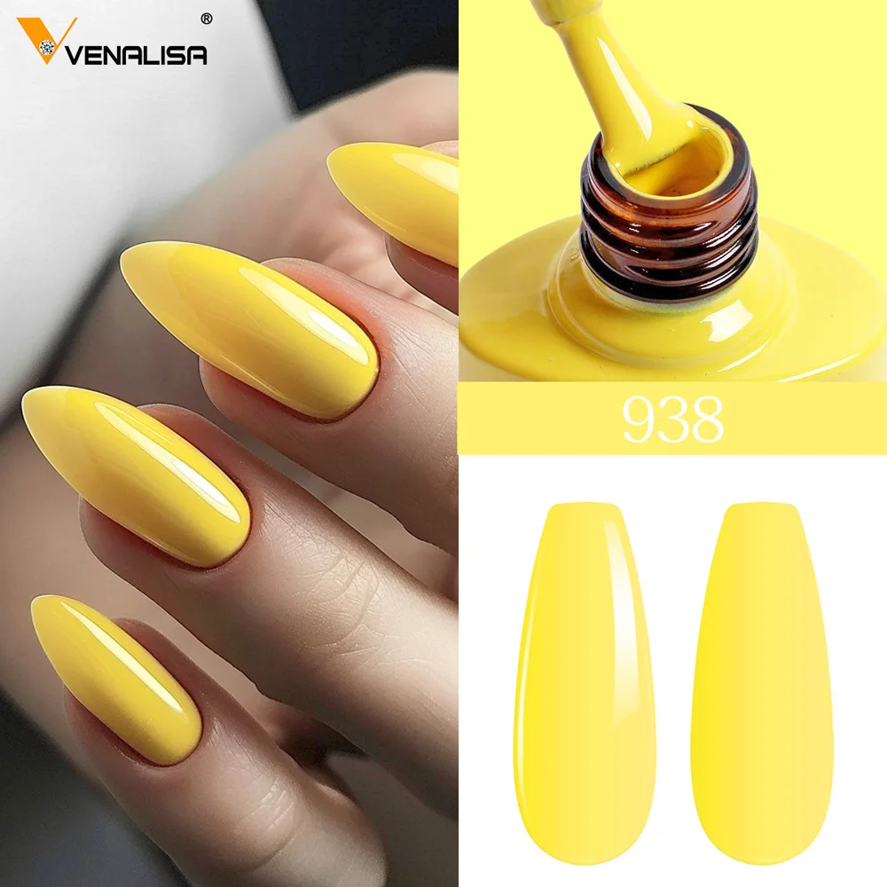 VENALISA Nail Gel Polish 7.5ml Semi Permanent Soak off Organic UV LED Super Glossy Diamond TopCoat