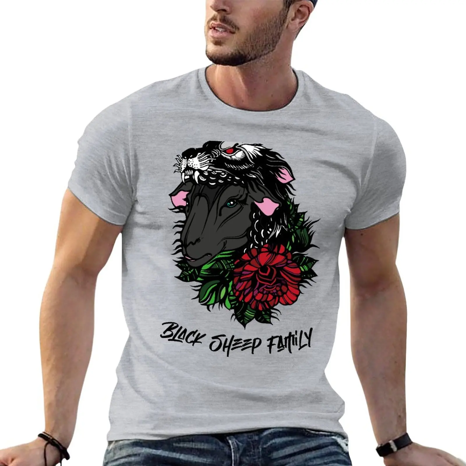 

Black Sheep Fam - Main Logo T-Shirt funny t shirts funny t shirt fruit of the loom mens t shirts