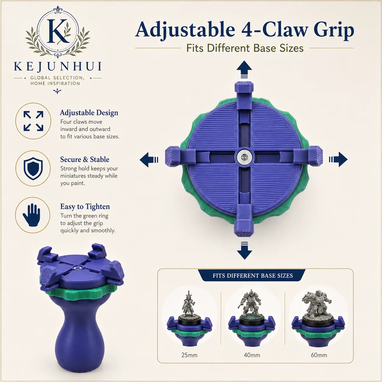 Ergonomic Grip for Tabletop RPGs - Ideal for D&D Campaigns and Hobby Enthusiasts