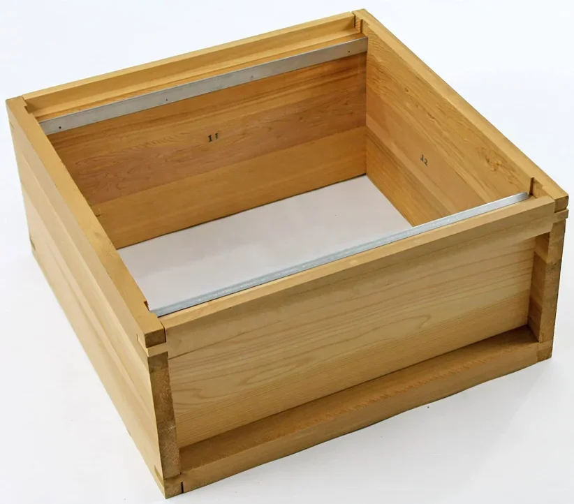 British National Beehive Wooden Honey Bee Box for Bee