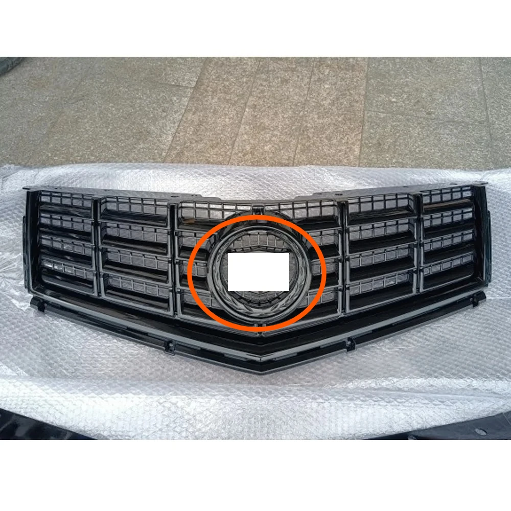 Silver Diamond Style Front Bumper Grille For Cadillac SRX 2010-2016 - IDENUONA, Painted, 75465435334