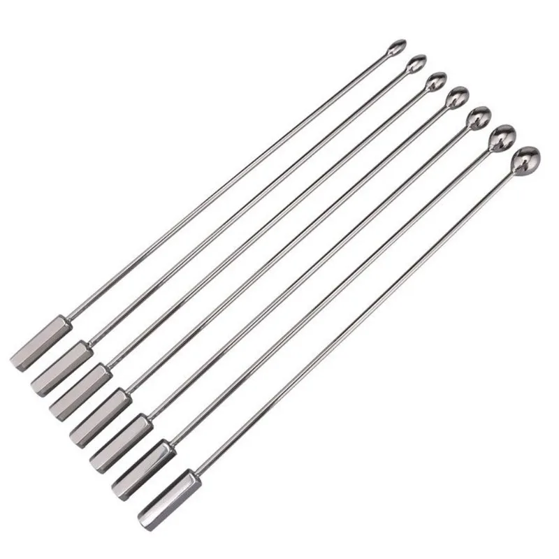 Metal Stick Urethral Dilator Male Horse Eye Stimulation Penis Plug Sounding Masturbator Adult Products Sex Toys For Men Erotic