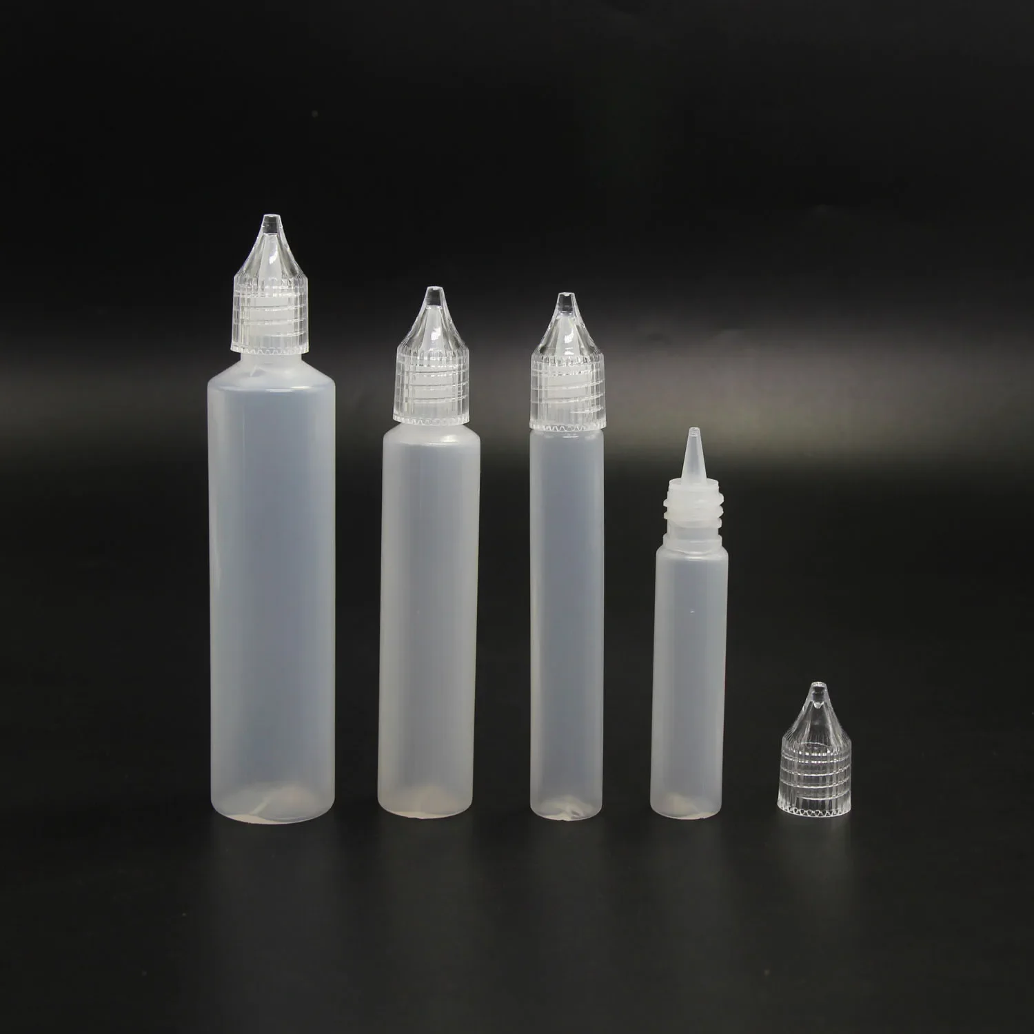 Plastic Dropper Bottle 10/15/30/50ml For Ink Oil Pigment Container