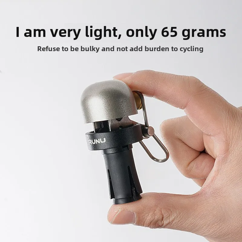 Bicycle Bell Super Loud MTB Mountain Bike Safety Warning Alarm Handlebar Plug Horn 1/2pcs