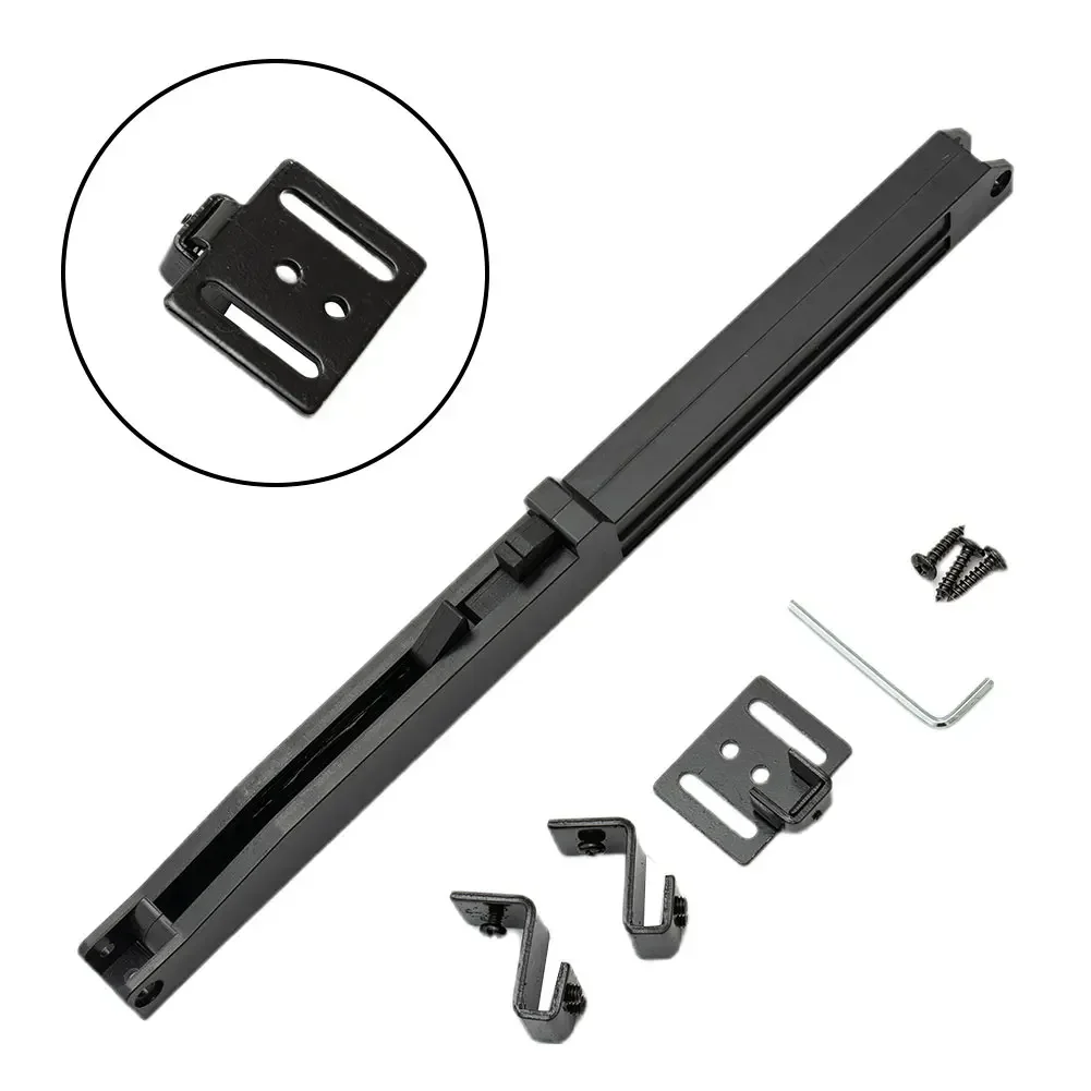 2pc Soft Close Mechanism For Damper Sliding Barn Damper Is Behind The Rail, It Slows The Doors Bringing Them To A Soft Stop