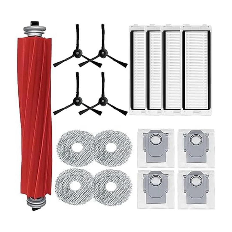 

Parts Accessories Kit For Roborock Q Revo P10 Robot Vacuum Cleaner Main Side Brush Hepa Filter Mop Cloth