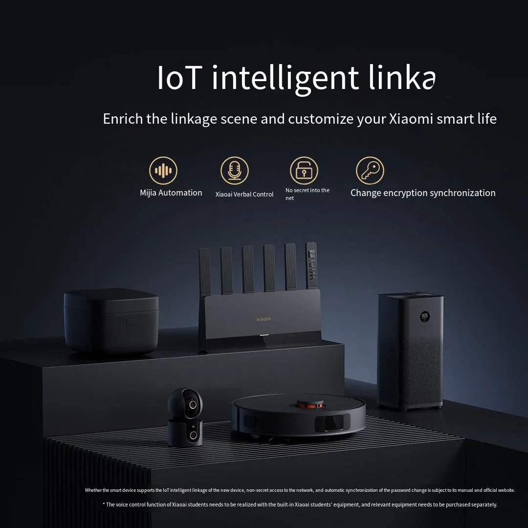 Xiaomi Wifi 7 BE6500 Router Quad Nucleus 6500Mbp 2.5G