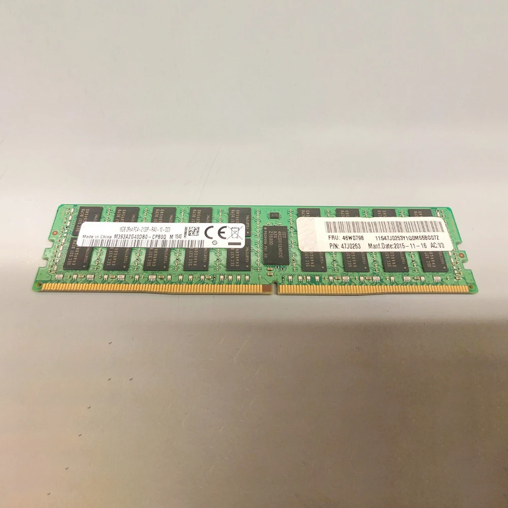 1PCS Server Memory For IBM RAM X3650 M5 X3850 X6 46W0798 46W0796 47J0253 16GB DDR4 2133 ECC REG 4 1PCS Server Memory For IBM RAM X3650 M5 X3850 X6 46W0798 46W0796 47J0253 16GB DDR4 2133 ECC REG - Image 2