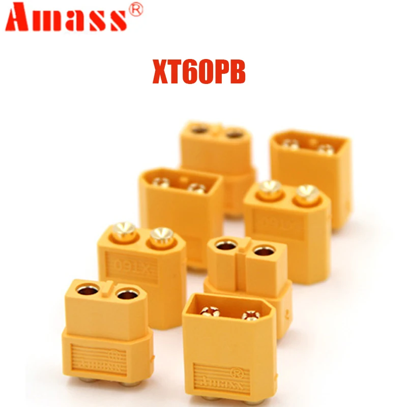 1/3 Paia Originale Amass XT60PB-M/F XT60 Spina Connettore Maschio Femmina PCB Dedicato Per La Scheda PCB Per Modelli RC Accessori FAI DA TE - Foto 13