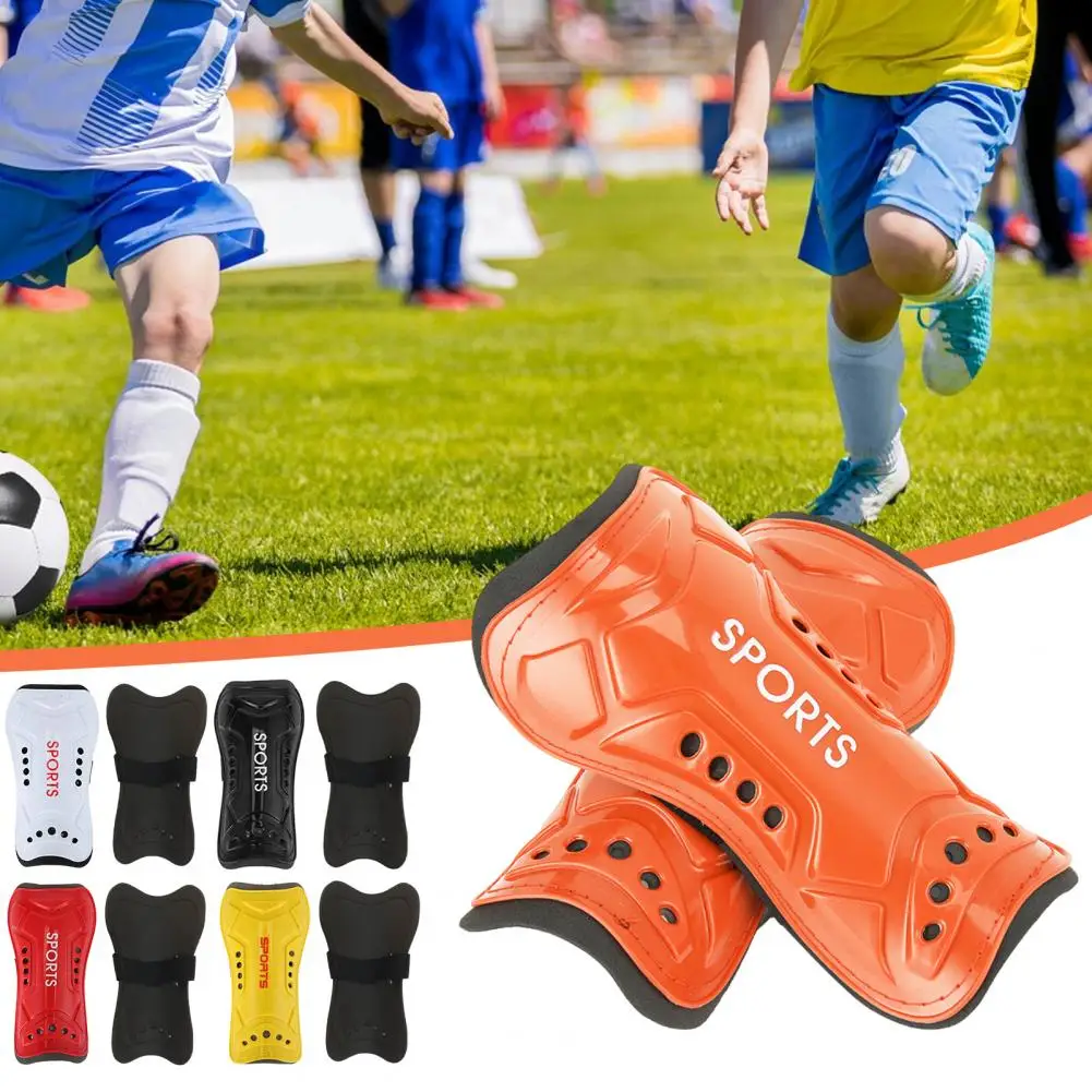 2PcsSoccerShinGuardsHighStrengthImpactResistantBreathable