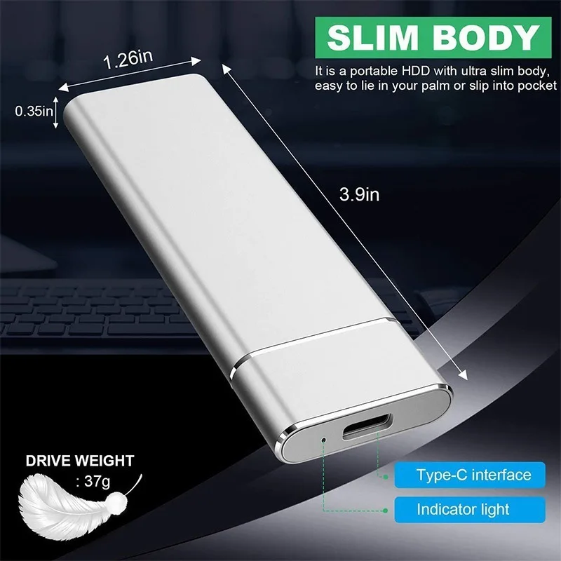 External SSD for laptop and desktop