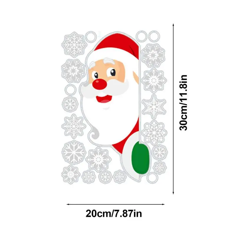Рождественские карликовые бриллианты, 9 листов, украшения в виде гнома, рождественские наклейки, стеклянные наклейки, рождественское окно (art.: 3920bf270dca1) - 3920bf270dca1