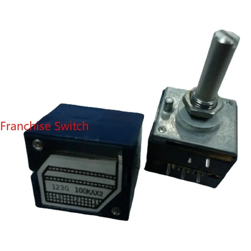 

RK27 AUDIOPHILE VOLUME A250KA500K DUPLEX POTENTIOMETER 25MM ROUND AXIS