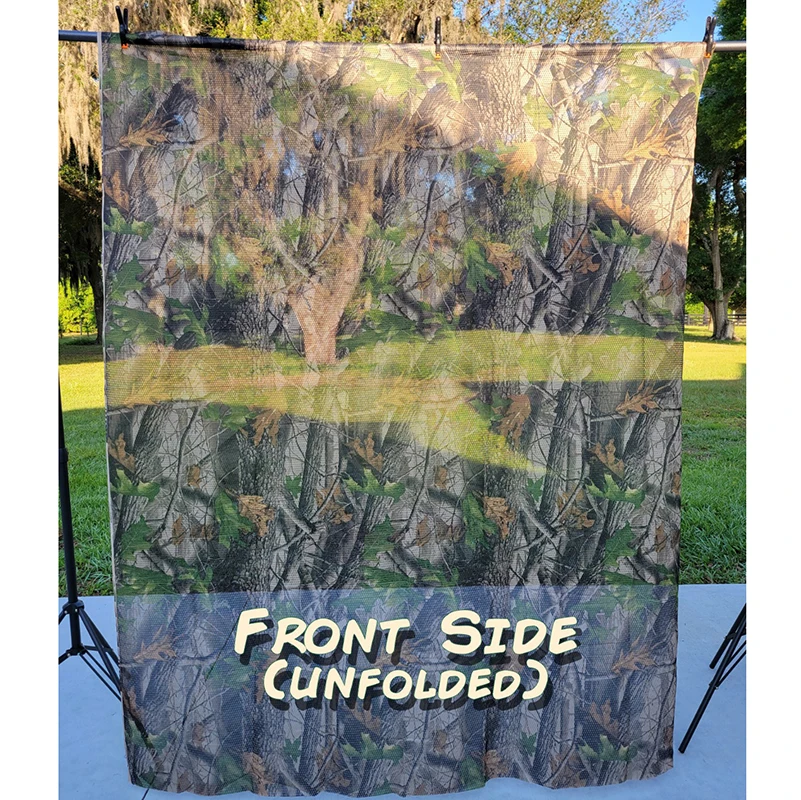 Quiet Camouflage Netting Hunting Duck Blinds Cover Bird Watching Shooting Outdoor Photography Camo  Mesh Cloth Shelter 6