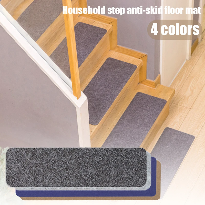 Non Slip Tread Carpet Mats Step Staircase Non Slip Mat Protection Cover Pad 