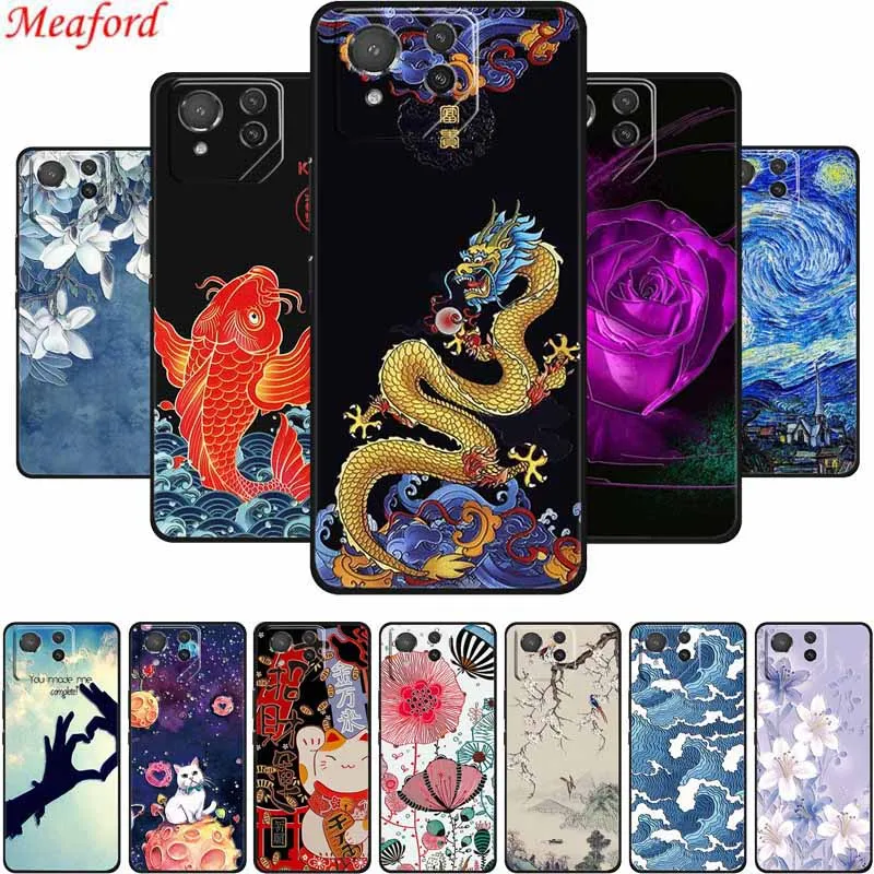Premium 3D Embossed Black Silicone Soft Back Cover Case