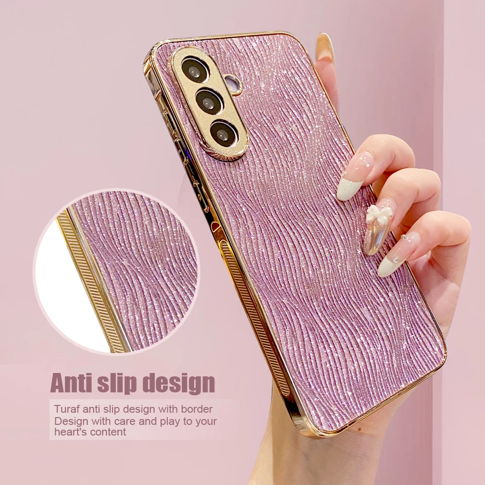 Elegant Electroplate TPU Shockproof Phone Case - Stylish and Durable Protection Cover