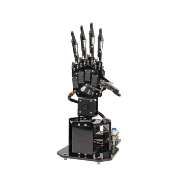 6 Dof Robot Mano con Servo AI Robot Visivo Dita Artiglio Manipolatore Palmo per Raspberry Pi 4B Python Programminabile Robot Kit FAI DA TE