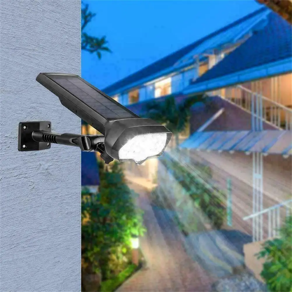 

LED Solar Flood Light Waterproof Simulation Monitoring Light Security Lamp Spotlight For Outdoor Street Yard Fence Wall