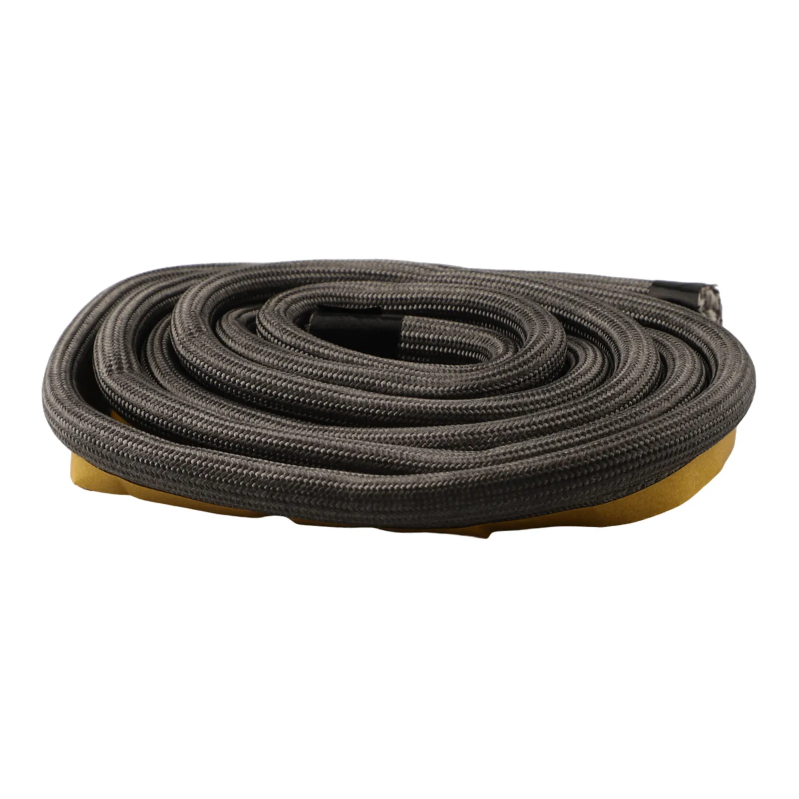 Stove rope seal Door Seal Black Diameter 10mm Fire Glue Glass Yarns Oven Thermal Insulation 1pcs Practical