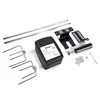 Camping Home BBQ Grill Motor Meat Forks Set Rotating Motor Electric Automatic Rotisserie Spit Rod Cooking BBQ Motor Set 2