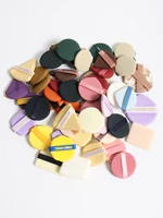 Air Cushion Powder Puff 10-20-30-50 Bags Random Colors and Shapes. Contains Air Cushion Powder Puff, Latex-Free Sponge Mix and 2