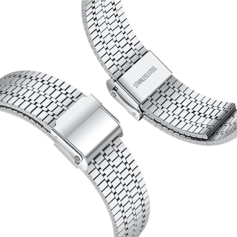 Stainless Steel Watchband Metal Bracelet Strap