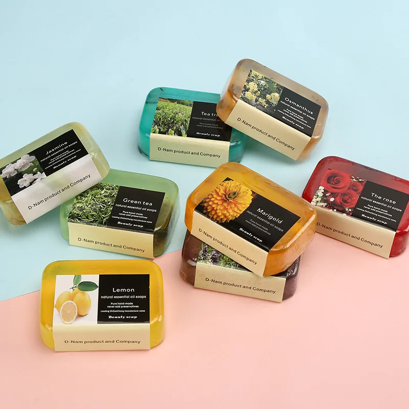 

Sdotter Thai Natural Fruit Soap Moisturizing Rose Soap Hand Washing Cleansing Soap Bath Soap Essential Oils Body Soap Bar for Wo